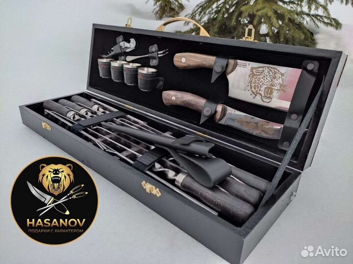 Набор шампуров,шашлычный набор