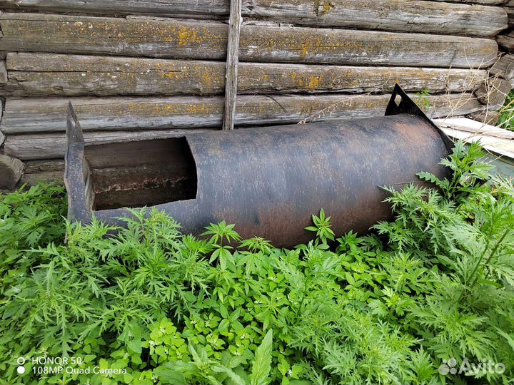 Емкость для воды металлическая бу