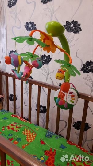 Детский музыкальный мобиль для детской кроватки