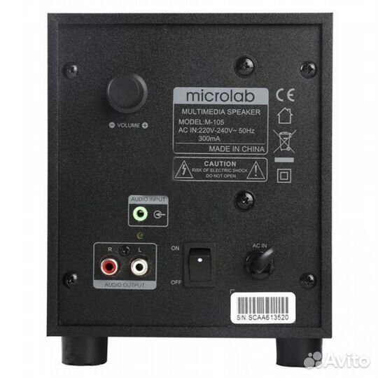 2.1 Акустическая система Microlab M105