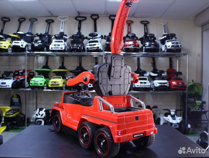 Толокар Электромобиль Mercedes-Benz шестиколесный
