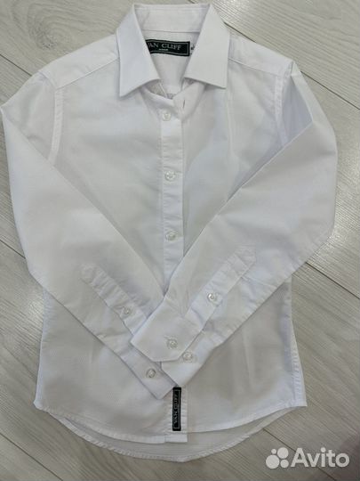 Рубашка белая школьная