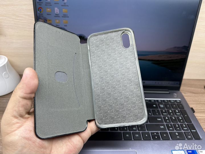 Чехол на iPhone xr книжка