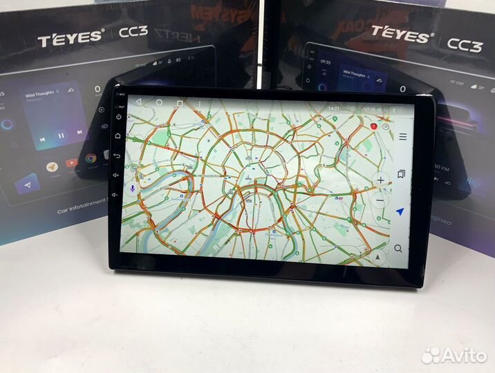 Магнитола на андройде Teyes 4/64 для Volkswagen