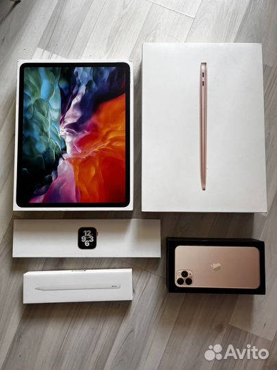 Коробки от техники apple