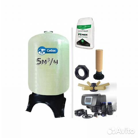 Очистка воды от железа 5м3/ч F75A