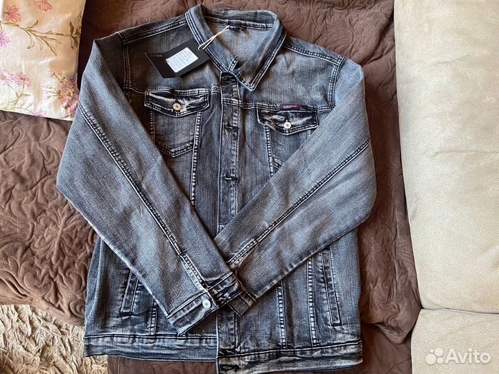 Джинсовый костюм мужской