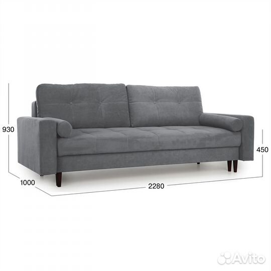 Диван кровать прямой Beneli лоретт раскладной, с я