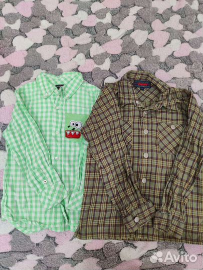 Рубашки на мальчика