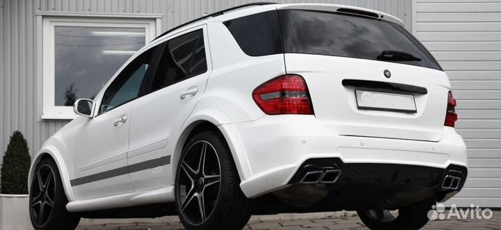 Задний бампер mercedes ML class W164