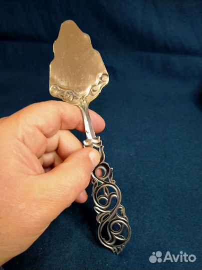 Лопатка для торта мельхиор