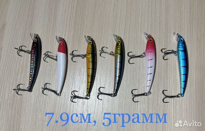 Набор воблеров 56 шт