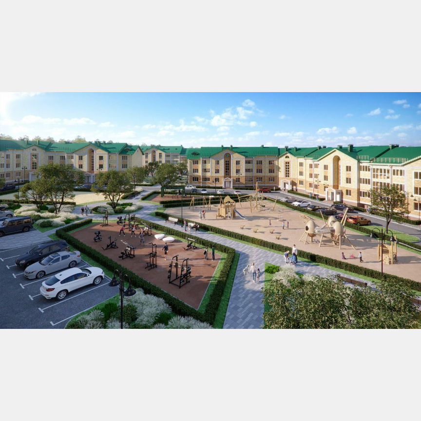 1-к. квартира, 46,3 м², 2/3 эт.