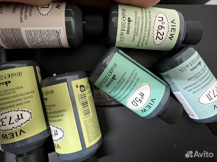 Краска Davines Mask, view, оксилитель давинес