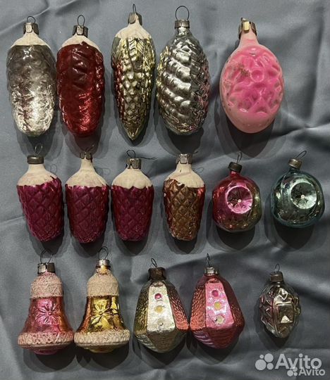 Елочные игрушки СССР одним лотом