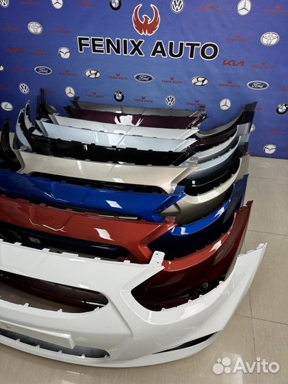 Бампер Hyundai Solaris c 10-14 г