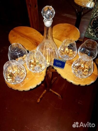 Бокалы для коньяка хрусталь