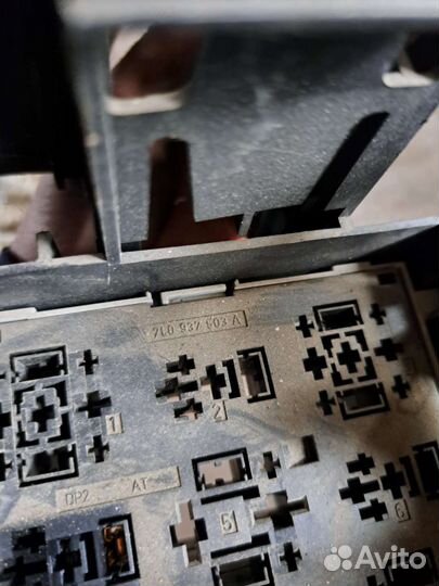 Блок предохранителей на Porsche Cayenne