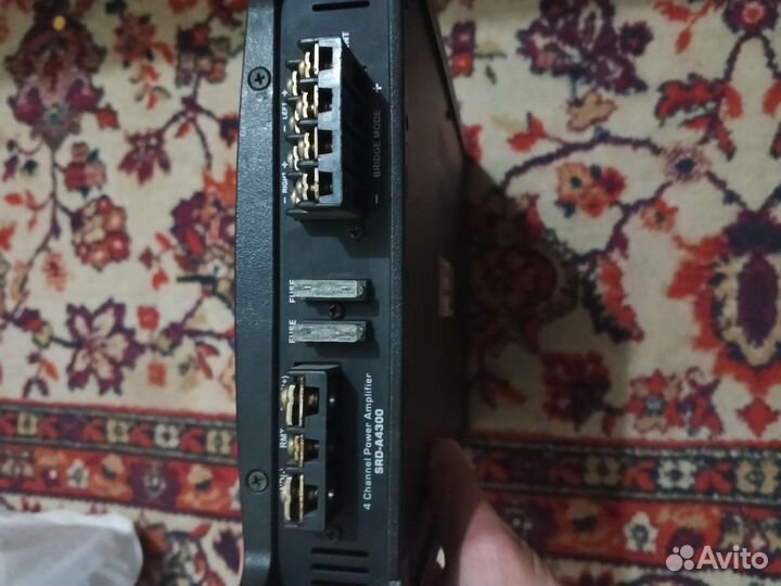 Усилитель и колонки