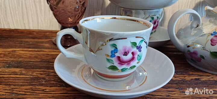 Чайный сервиз времен СССР
