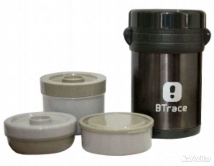 Термос пищевой btrace 905-1500мл на рыбалку