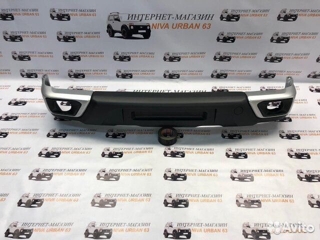 Бампер передний Урбан Нива под птф