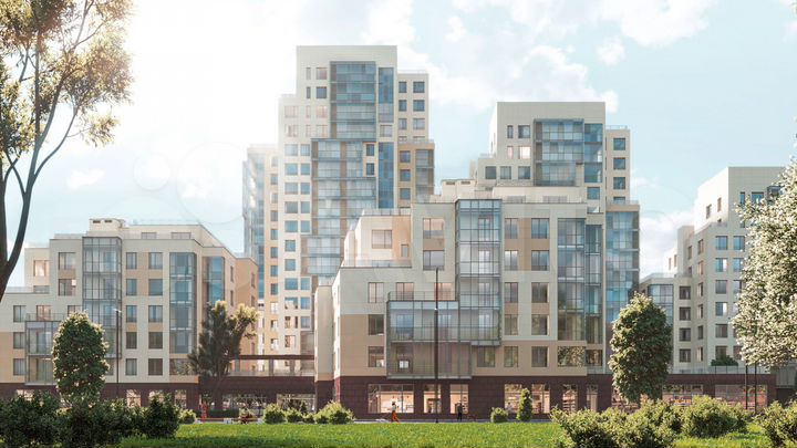 3-к. квартира, 82,9 м², 6/18 эт.