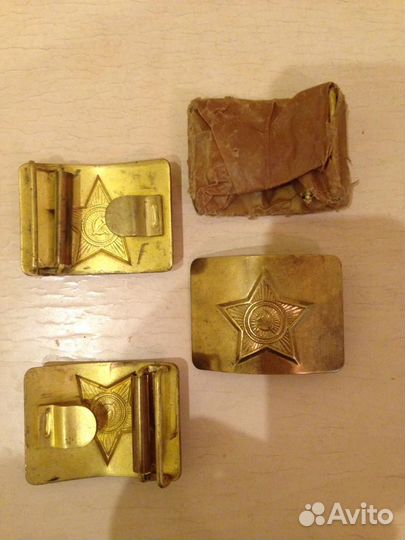 Пряжка для солдатского ремня СССР