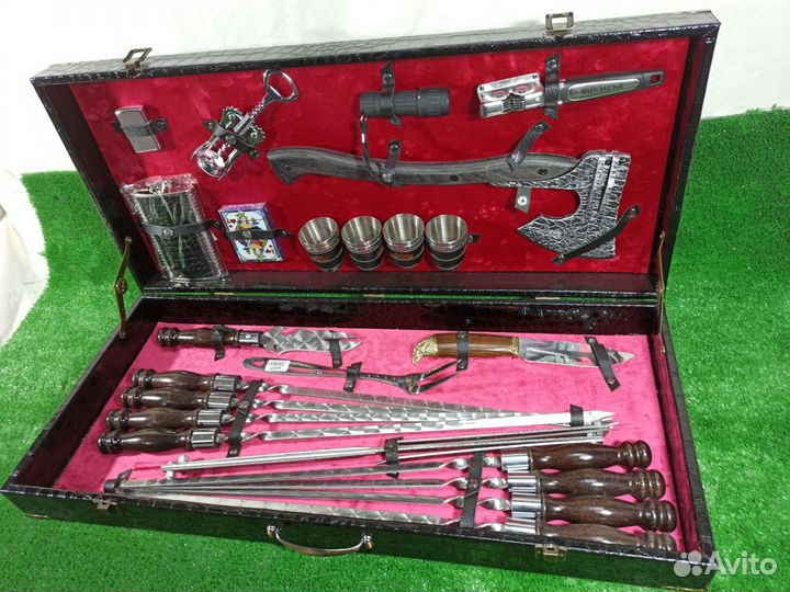 Шашлычный набор в кейсе