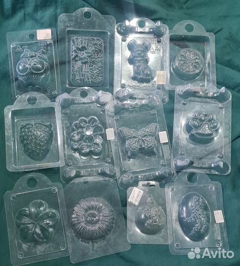 Пластиковые формы для мыла 32 шт