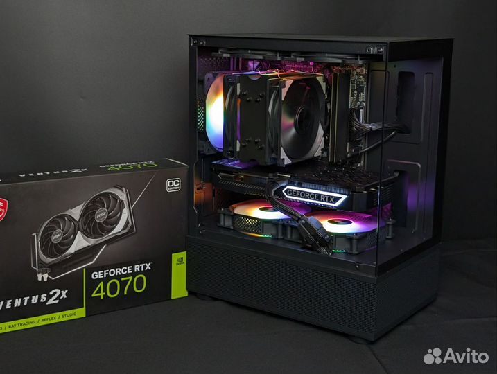 Игровой пк I5 12600K / RTX 4070 /32gb DDR5/1tb