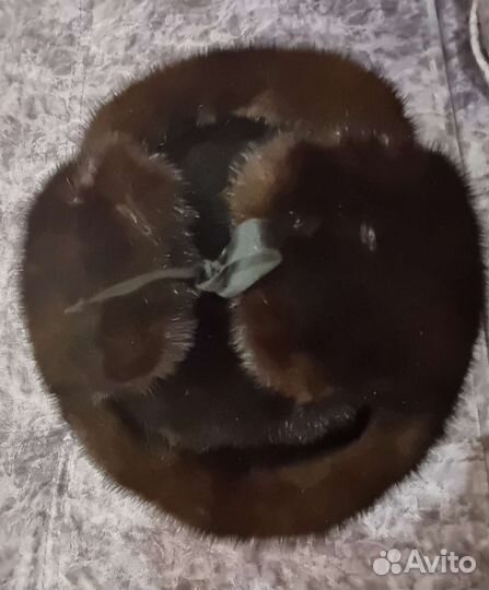 Шапка норковая мужская