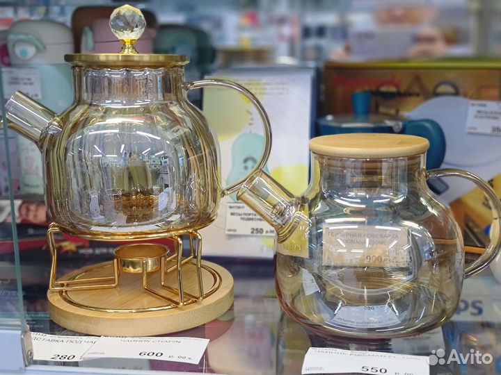 Новые заварочные чайники Объём 1 литр