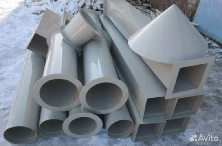 Вентиляция и воздуховоды из полипропилена