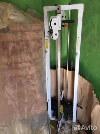 Тренажёр с регулируемым блоком