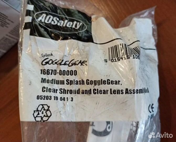 Очки закрытые 3M Lexa Splash поликарбонат