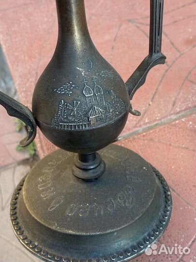 Бронзовый подсвечник