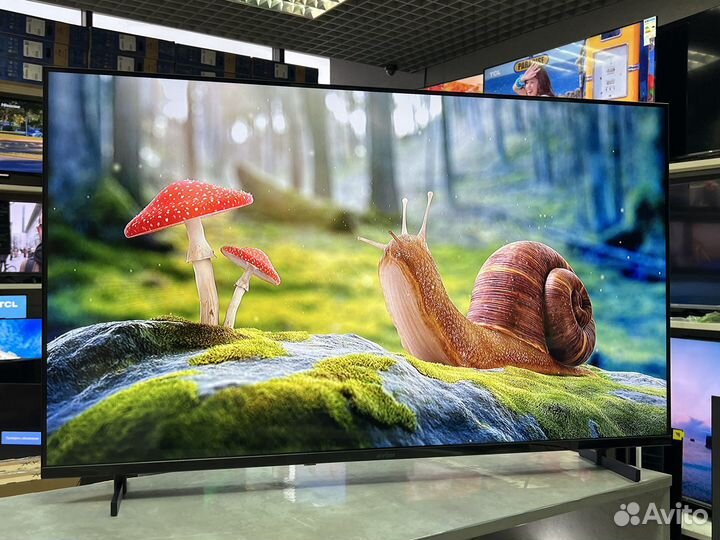 Безрамочный телевизор 43