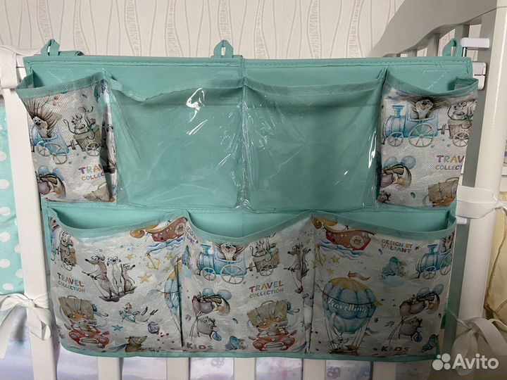 Кармашек на кроватку