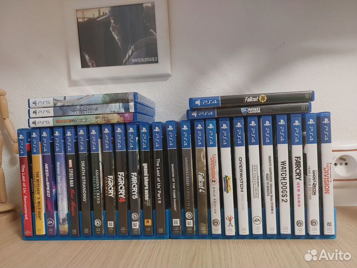 Держатель для игр PS4 PS5