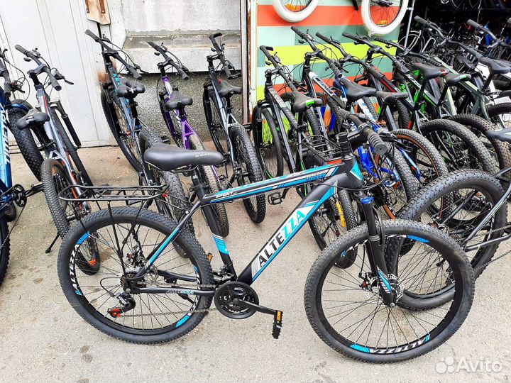 Велосипед с багажником