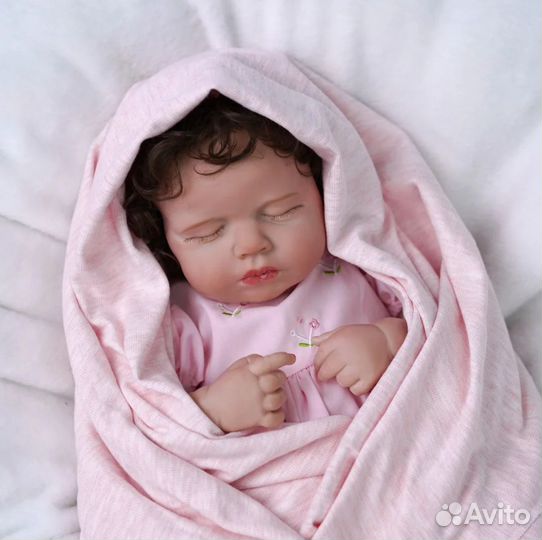 Кукла реборн пупс девочка силиконовая новая