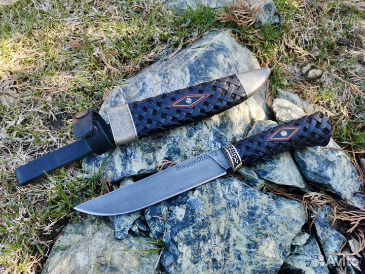 Подарочный нож из стали быстрорез ручной работы