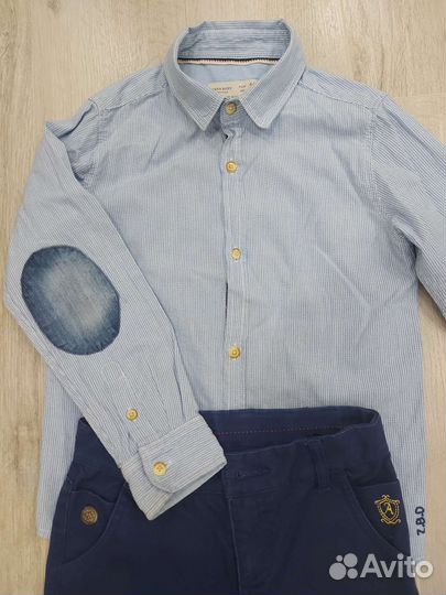 Рубашка и брюки на мальчика 116