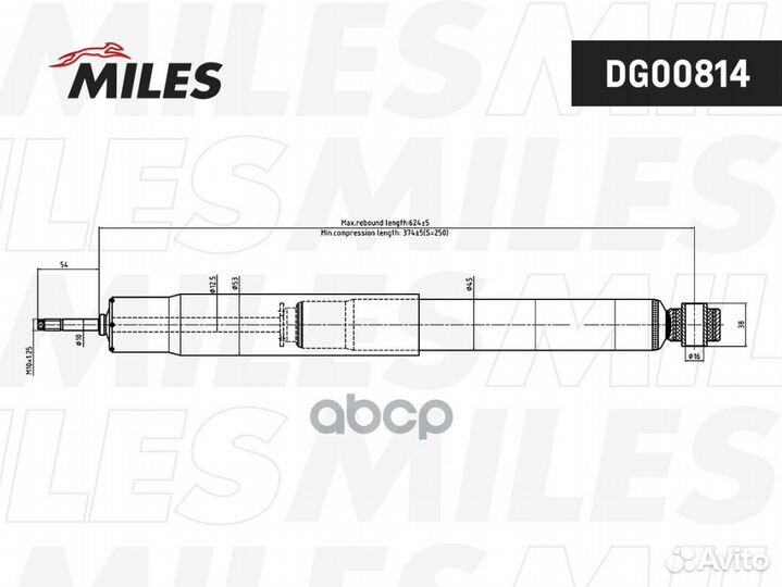 Амортизатор chery tiggo 5/ vortex tingo 05-16