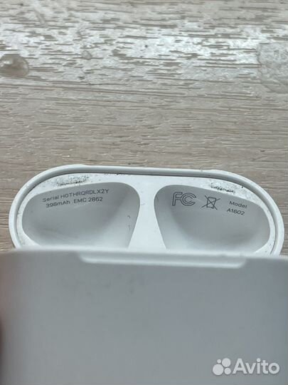 Кейсы для AirPods 1/2 оригинал