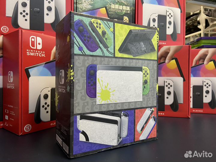 Nintendo Switch Oled Zelda Edition Прошитый