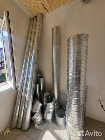 Трубы для вентиляции/воздуховоды/отводы