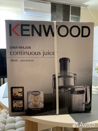 Соковыжималка-насадка Kenwood AT641