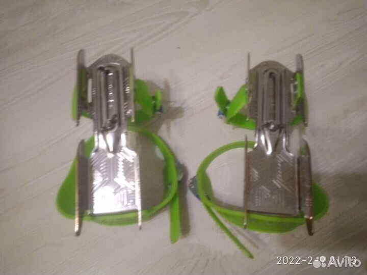 Коньки детские раздвижные двухполозные